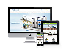 機器人科技設備類網站織夢模板(帶手機端)